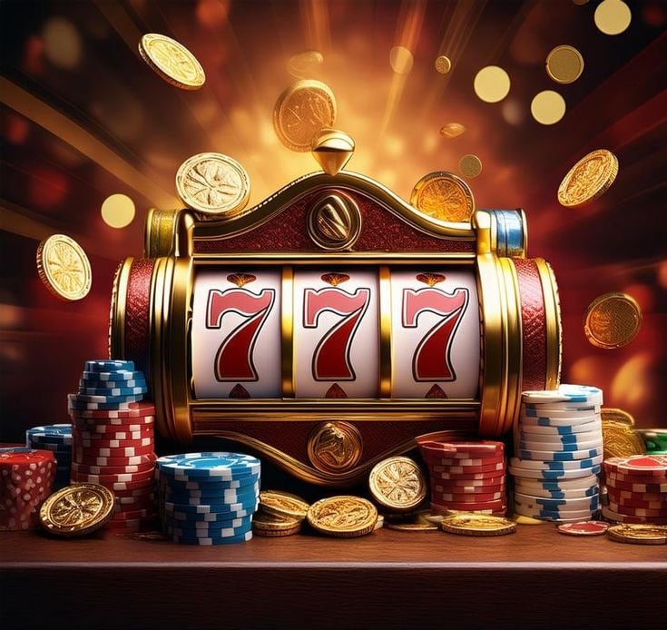 Cara kerja mesin slot online Goda83 – ilustrasi sistem RNG dan gulungan permainan slot digital